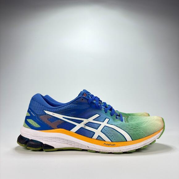 ASICS GT-1000 10 Tourmaline White Lace Up Running Shoes 1011B276 Men's Size 10.5 - Picture 1 of 10